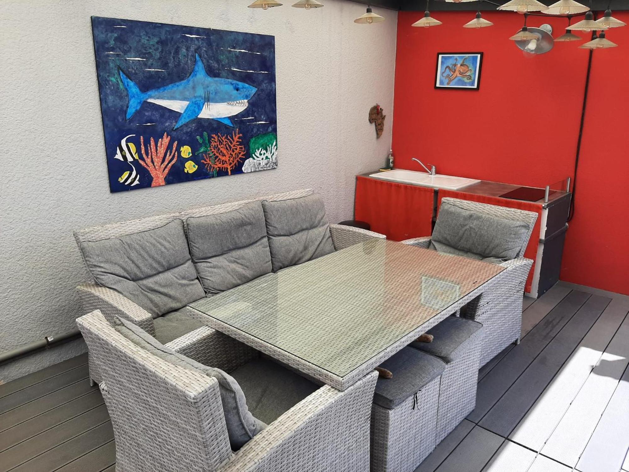 Studio Independant Chez L'Habitant Avec Piscine Et Cuisine Exterieures La Rochelle  Esterno foto